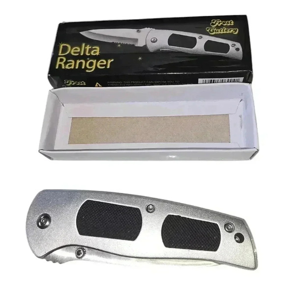 Frost Cutlery Other - Delta Ranger 15-208 Frost Cutlery 4 3/4" Closed Tactical Folder Knife Stainless